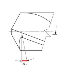 Úhel hřbetu vrtáku